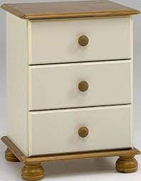 Richmond ottoman in attractive cream mdf/pine is a beautifully crafted storage box that is as good looking as it is useful. Steens Richmond Cream Pine 3 Drawer Bedside Cabinet Metal Drawer Runners Buy Online In Isle Of Man At Isleofman Desertcart Com Productid 74480619