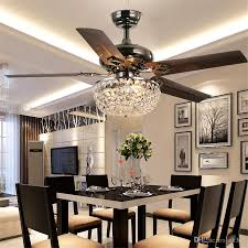 Find the best ceiling fans for living rooms at hunter. Crystal Ceiling Fan Wood Leaf Antique Light Chandelier Remote Control Dining Room Living Pendant Lamp House N Decor