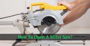 For a miter cut, move the miter handle in the counterclockwise direction for unlocking the miter table. How To Open A Miter Saw Easy Ways To Follow Vinosalrio