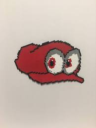 Cappy Super Mario Odyssey Perler Bead Decoration Perler Bead Mario Perler Beads Perler