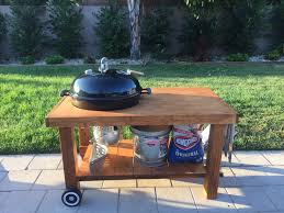 Found On Bing From Www Reddit Com Grill Table Bbq Table Weber Grill Table