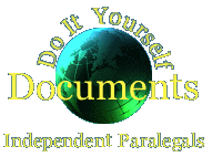 Do it yourself documents 30806 pacific hwy south, suite a federal way, wa 98003 tel: Do It Yourself Documents Independent Paralegal Services Home Page