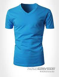 Seperti juga dengan desain baju sepeda printing warna biru yang terbaru dari vendor jersey ini. Jual Kaos V Neck Kaos Leher V Kaos Kerah V