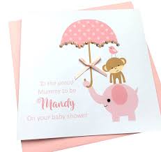Make planning your baby shower easy and enjoyable with a beautifully designed invitation in canva. Handmade Personalised Baby Shower Card Amazon Co Uk Handmade Products