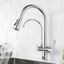 Maybe you would like to learn more about one of these? Ccdes Kitchen Supplies Kitchen Faucet Modern 3 In 1 Filter Purifier Kitchen Faucet Double Handle Pull 8209 Out Sink Hot Cold Water Tap Walmart Canada