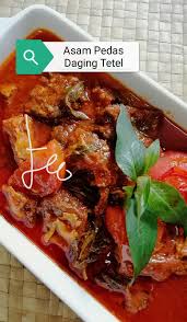 Hi friends, today's video shows you how to cook asam pedas ayam (chicken) malaysian style step by step very easy instructions. Asam Pedas Daging Tetel Fauziahsamad Com Daging Resep Masakan Malaysia Makanan