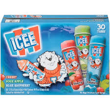 How much caffeine is in an icee? Icee Cherry Sour Apple Blue Raspberry Squeeze Up Tubes 3 Fl Oz Instacart