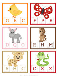 Beginning Sounds Animal Names Animal Learning Toddler Preschool Homeschool Animal Flashcards