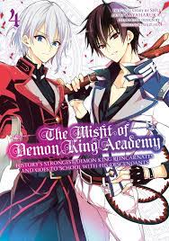 The misfit of demon king academy manga series