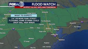 Houston weather forecast: Flood Watch Friday amid storms, rain, hail; live radar