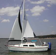 Abgehalftertes segelboot wird zum lieblingsdaycruiser. 1976 Leisure 22 Sailboat For Sale