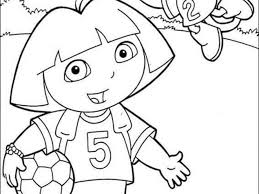 Most of all she enjoys traveling with her friends. Free Easy To Print Dora Coloring Pages Tulamama