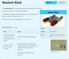 Maybe you would like to learn more about one of these? Adopt Me News On Twitter Everything You Need To Know About The Rocket Sled