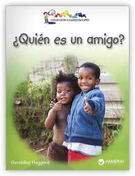 Quien Es Un Amigo Big Book Spanish Teacher Resources Social Themes Big Book