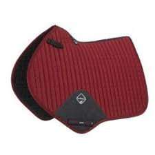 Prosport Cso Standard Coton Bordeaux Burgundy Mode Equestre Tapis Equitation Coussin De Selle