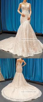 Kulihat kutang bikininya bergoyang saat mba lisa mengangkat kaos. Spaghetti Strap Mermaid Lace Wedding Dresses Vw1007 Lace Wedding Dress Vintage Classy Wedding Dress Wedding Dresses Lace