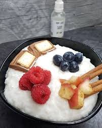 Wer Milchreis Mag Wird Diesen Milchreis Lieben Unser Kokos Milchreis Rezept 80g Milchreis 450ml Milch Sojamilch Kokos Flav Food Flavors Acai Bowl