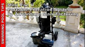 Using a minimal amount of pool vacuum parts, most swimming pool cleaners hook up to your existing filtration system in order to vacuum away bugs, dirt, and debris, so theres no need for extra. Mini Vac Ii Portable Pool Vacuum System By Advantage Manufacturing Youtube