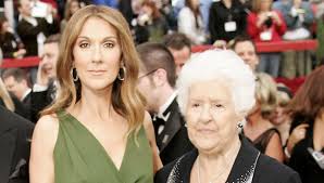 Sorry @bravoandy i just cut your head to fully admire the beauty of céline @celinedion… kehle. Celine Dion Schon Wieder Ein Trauriger Abschied Ihre Mutter Ist Tot Bunte De
