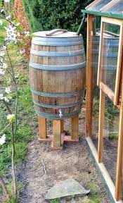 Regentonne Selbst De Weinfass Garten Regenfass Regentonne