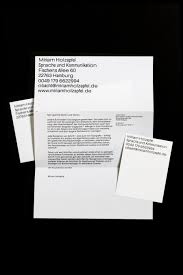 Buro Uebele News Typography Branding Letterhead Design Stationery Design