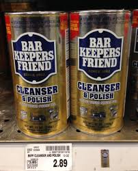 Use sparingly and rub extra gently on brushed metal surfaces. I Test Out Bar Keeper S Friend