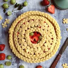 Pin On Pastry Crimping Pie Decoration