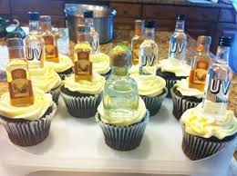 Birthday Liquor Bottle Cake Decorations Twenty One Beyond Alcoholic Cupcakes 21st Birthday Cupcakes 21st Birthday Cake For Guys