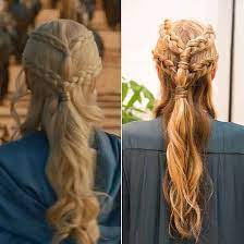 This Beautiful Daenerys Targaryen Braid Is Straight From This Game Of Thrones Still Greek Hair Goddess Hairstyles Hair Styles
