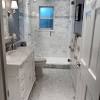 Clear and prepare the intended shower site. 1