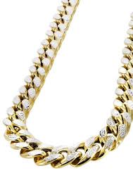 All gold chains are a certain width. 14k Gold Chain Necklace Real Gold Chains Frostnyc