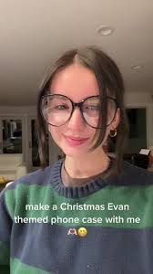 DIY Christmas Evan Peters Themed Phone Case Tutorial