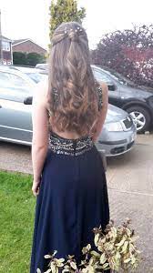 Half Up Half Down Loose Curls Prom Hair Curled Prom Hair Semi Formal Hairstyles Formal Hairstyles For Long Hair