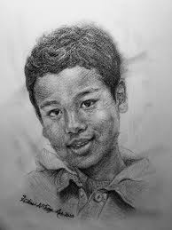 Picture I drew in Charcoal of my son and I! Definitely one of my most  favorite pieces I've drawn ♥️