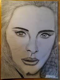 Danielle McGowan On A4 Size in my pad. In Pencil drawn with Fine HB, 2B,  4B, 8B, 3H, 5H, & F.