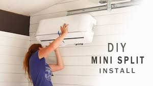 An indoor head unit is mounted on a wall in the room to be heated and/or cooled. Diy Ductless Mini Split Install Mrcool Unit Youtube