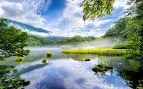 See our best stock images of nature landscapes, people at the beach, starry night skies, hiking in the forest, and other outdoor scenes. Download Wallpapers Japanese Nature 4k Lake Morning Landscapes Fog Nara Japan Asia Beautiful Nature Forest Mountains For Desktop Free Pictures For Desktop Free