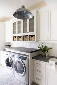 Modern Farmhouse Style Quiet Moments Of Simplicity Marie Flanigan Interiors Laundry Room Lighting Farmhouse Laundry Room Laundry Room Decor