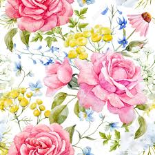 For this set, i used floral elements from thehungryjpeg.com. Drawberry Single Pattern Sp 002 Rose Floral Pattern Seamless Watercolor Rose Flowers Seamless Digital Pattern Paper Download Png Jpeg Drawing Illustration Digital Mondobello Com Br