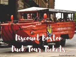 Discount Tickets For The Boston Duck Boat Tours Boston Travel Duck Tour Visiting Boston Boat Tours