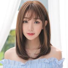 Now, you can tame your tough hair type with anything from a. Wig Woman Short Hair Long Straight Fluffy Round Face Net Red Natural Temper Shopee Malaysia