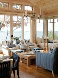 In her arkansas lake house dining room, style director heather chadduck removed ceiling beams to bring in more light from above. A Charming Nest Coastal Living Room Coastal Living Rooms Cottage Living