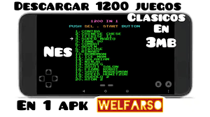 1200 de los juegos de nes. Descargar 1200 Juegos Clasicos Nes En 3mb 1 Apk Android Facil Welfarso Youtube