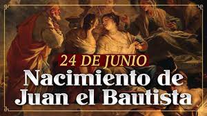El inti raymi se celebra cada 24 de junio en cusco , temporada en la que empieza el solsticio de invierno. Santo Del Dia 24 De Junio Nacimiento De San Juan Bautista Youtube