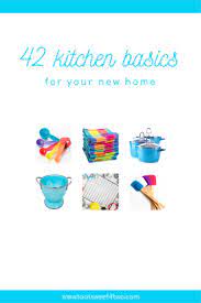 Check spelling or type a new query. 42 Kitchen Basics For Your New Home Photos Toot Sweet 4 Two