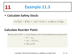 It balances the cost of missing service levels versus paying extra for safety stock inventory. Managing Inventory Throughout The Supply Chain Chapter 11