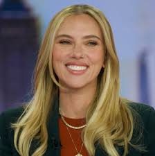 BABY 😍 Scarlett Johansson promoting The Outset