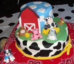 Serendipity Cakes Farm Animal Baby Shower