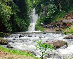 Gambar Curug Tilu Leuwi Opat, Gunung Tangkuban Perahu