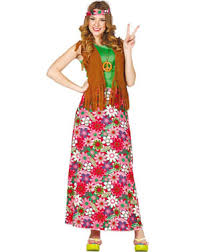 Che ne dite di realizzare il costume di carnevale con le vostre mani? Vestiti Hippie Anni 60 Costumi Figli Dei Fiori Carnevale Funidelia